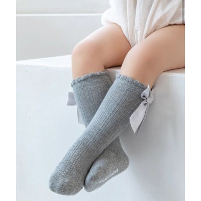  Par de Meias 3/4 - Mescla com Laco